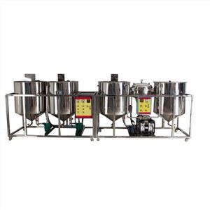 cooking oil refinery machine