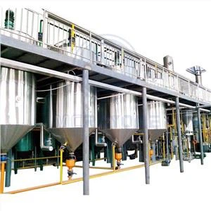 Industrial Sunflower Oil Refinery Plant