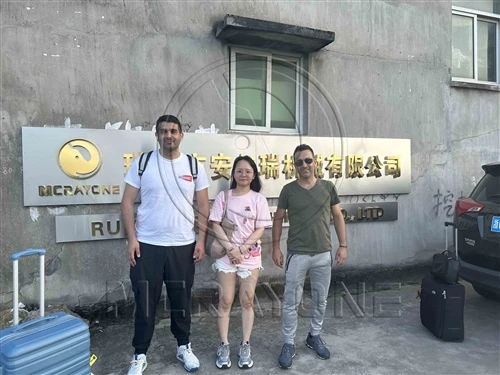 Customers Visit The Factory To Test Cocoa Butter Refining Equipment