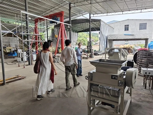 Overseas Customer Factory Inspection & Palm Kernel Oil Equipment Cooperation