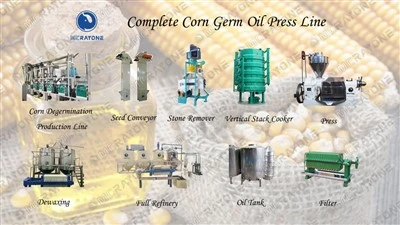 MCRAYONE Factory Corn Oil Pressing And Refining Production Line: Complete Process